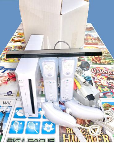 Wii Console Bundle with 3 Games